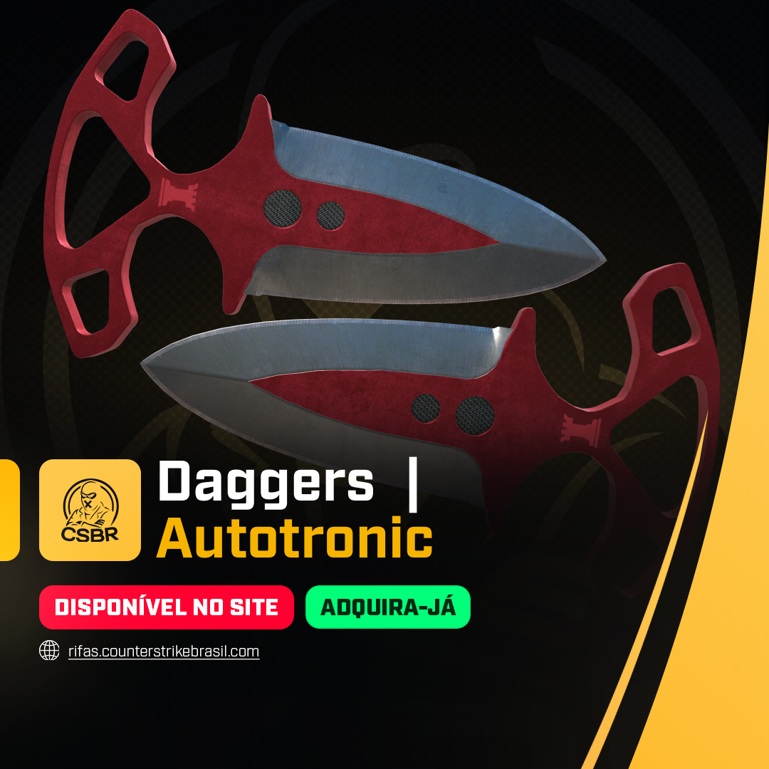 1805 — ★ Shadow Daggers | Autotronic (Minimal Wear)